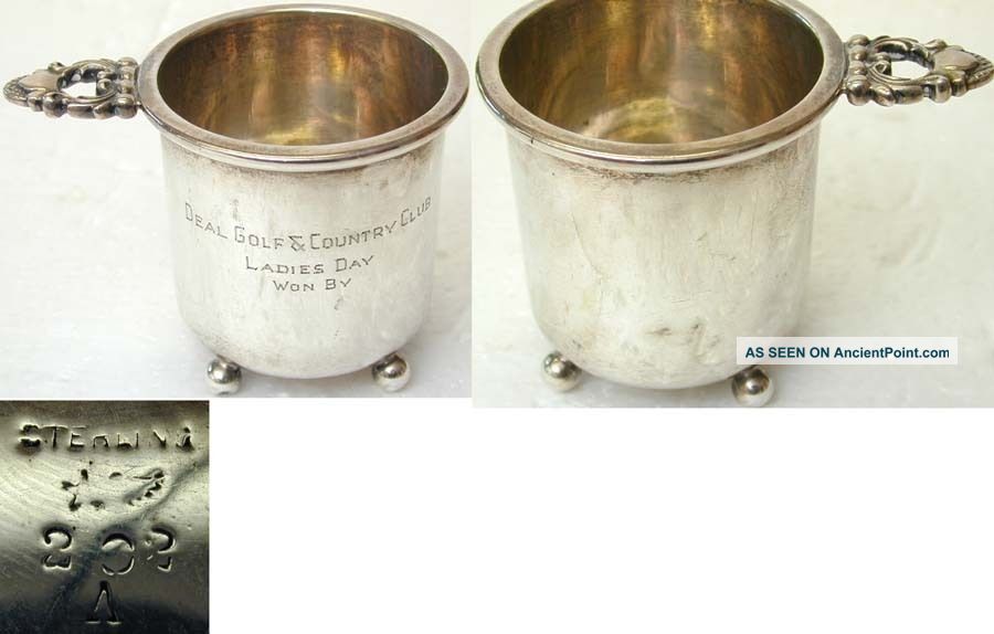 Small Sterling Silver Golf Cup - Deal Golf & C.  C. Bowls photo