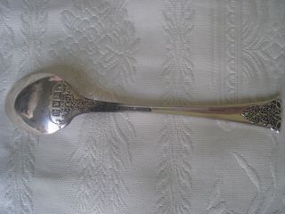 Imperial Scroll By Vera Wang Sterling Silver Soup Spoon photo