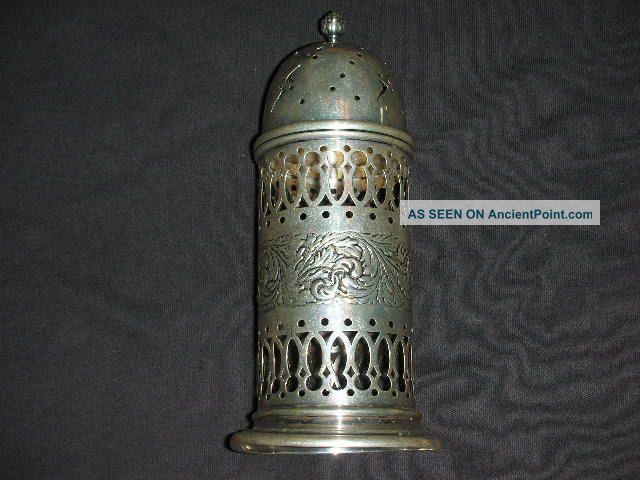 Antique Sterling Silver Sugar Caster Other photo