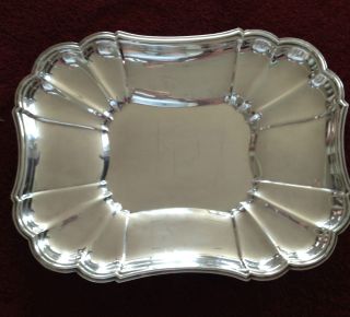 Silver Plate Tray / Platter photo