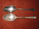 Two Vintage Wm.  Rogers & Son Is Exquisite Silverplate Spoon Tea Spoons Oneida/Wm. A. Rogers photo 5