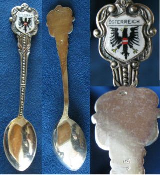 Souvenir Spoon - 800 Silver - Osterreich photo