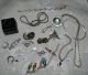 Vintage Lot 925 Beau Sterling Pin Silver Ring Bracelet Charm Chain 135gr Scrap? Mixed Lots photo 11