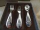 Christofle Silver Plated Baby Dinner Set,  3 Pieces,  Special Order Item Christofle photo 2