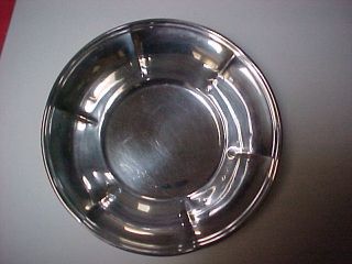 Sterling Silver Bowl Approx 112 Grs 3.  6 Oz Marked Sterling Pb53 1 1/2 