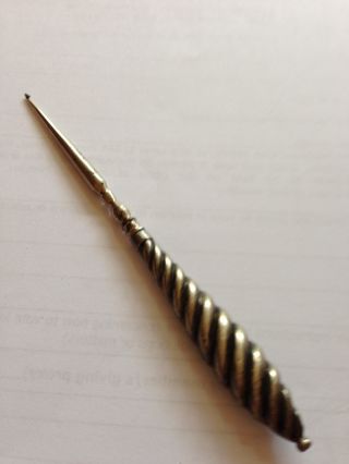 Sterling Silver Crochet Hook photo