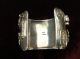 Rh Signed Cuff Bracelet 180.  7 Grams Huge Sterling Silver 925 Religious Charms Other photo 5