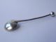 Victorian Antique Solid Silver Salt Spoon - London 1893 Other photo 3