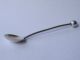 Victorian Antique Solid Silver Salt Spoon - London 1893 Other photo 4