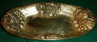 Silverplated Bread/fruit Tray photo
