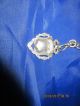 Silver Albert Chain With Fob Hallmark 1908 Pocket Watches/ Chains/ Fobs photo 1