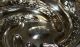 Antique Edwardian Sterling Silver Repousse Swirl Figural Putti Cherubs Bowl Dish Bowls photo 2