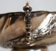 Antique Edwardian Sterling Silver Repousse Swirl Figural Putti Cherubs Bowl Dish Bowls photo 3