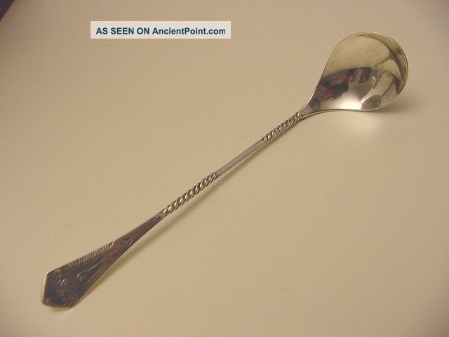 Vintage Silver Ladle,  Marmalade Spoon Or Cream Ladle,  Hallmarked The Netherlands Other photo