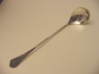 Vintage Silver Ladle,  Marmalade Spoon Or Cream Ladle,  Hallmarked The Netherlands photo