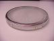 Antique Crystal Glass Trivet With Silver Rim Dishes & Coasters photo 4