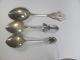 Sterling Silver Souvenir Spoons - Three Souvenir Spoons photo 1