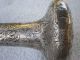 Sterling Silver Umbrella Handle - Repousse ' - 13 Inches Antique Nouveau Other photo 5