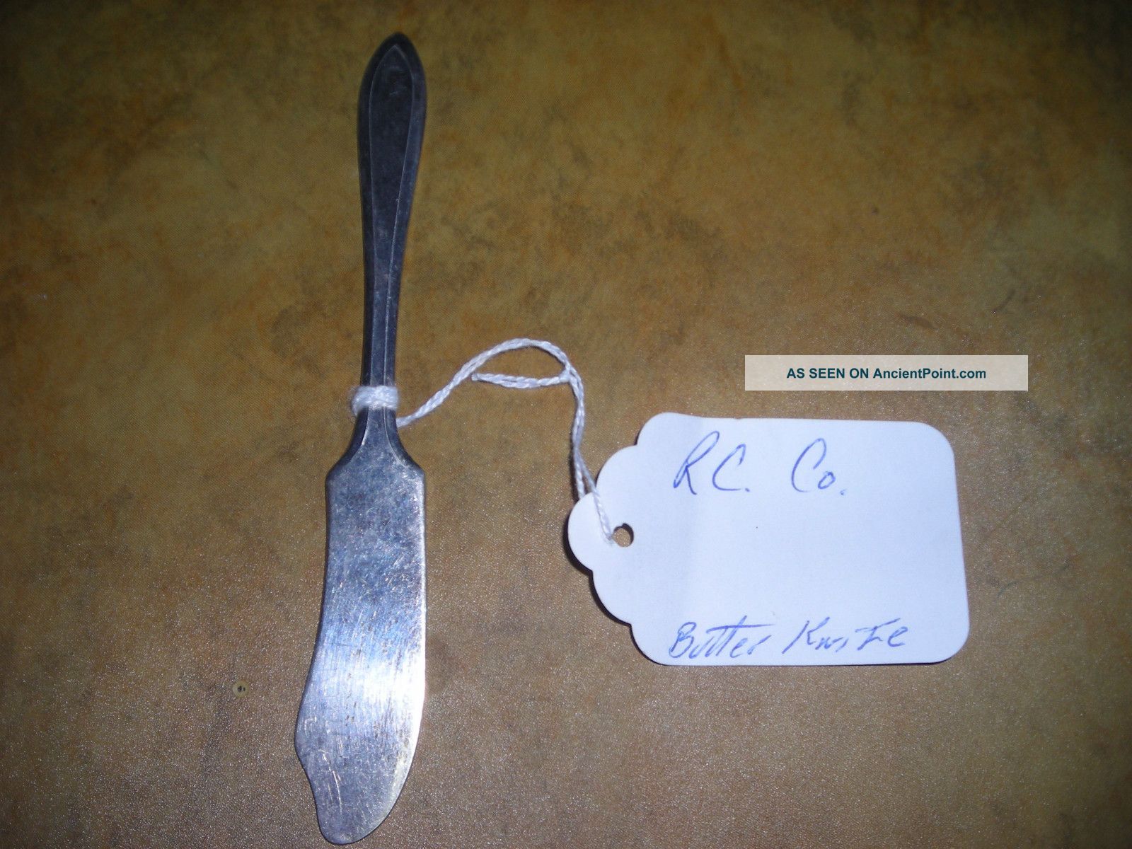 Small Butter Knife By Rc.  Co.  Pattern Lufberry,  Circa 1915s. Mixed Lots photo