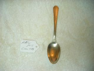 Wm.  Rogers & Sons Small Serving Spoon Pattern Paris 1933s. photo