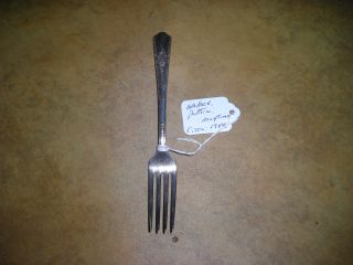 Wallace Dessert Fork By Harmony House Plate Pattern Maytime Circa,  1944s. photo