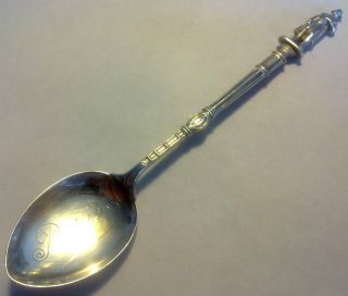 Rare Solid Silver Spoon ' Jmperte ' France Paris photo
