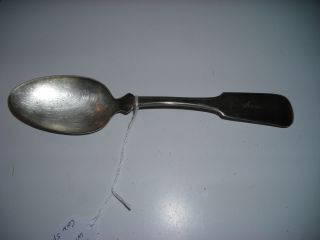 1847 Rogers Bros.  Coin Silver Spoon photo