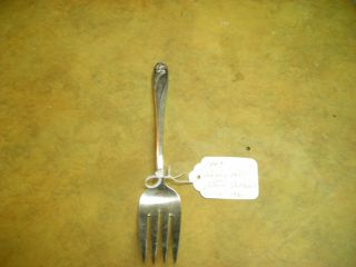 1847 Rogers Bros.  Pattern Daffodil Meat Fork photo