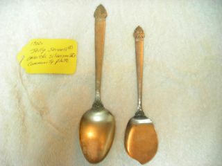 Community Plate Spoon And Jelly Server Pattern Kingcodrie 1902c. photo