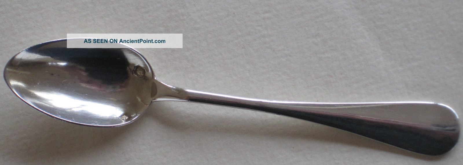 Antique French Engraved Sterling Silver Demitasse Spoon Henin & Vivier 1891/96 Other photo