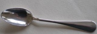 Antique French Engraved Sterling Silver Demitasse Spoon Henin & Vivier 1891/96 photo