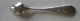 Antique French Engraved Sterling Silver Demitasse Spoon Henin & Vivier 1891/96 Other photo 3