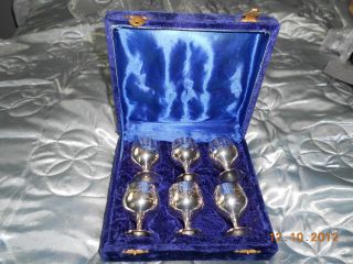 Boxed Collection Of E.  P.  N.  S Egg Cups photo