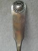 T Lord American Coin Silver Tablespoon Fiddle Shell Pattern Shell Back Other photo 1