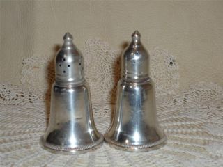 Vintage Duchin Creation Silver Sterling Weighted Salt & Pepper Shakers photo