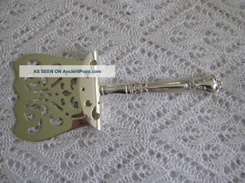 Sterling Asparagus Server In Çhantilly By Gorham Gorham, Whiting photo