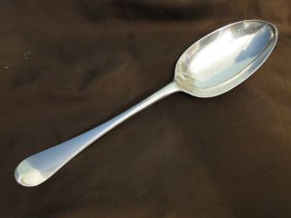 Hanovarian Table Spoon Sterling Silver Made In London 1757 Maker It photo