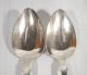 2 Exeter 1824 Sterling Silver Serving Spoons Antique Georgian 140 Grams Other photo 4