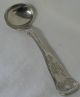 R & W Wilson Philadelphia Antique Coin Silver Master Salt Spoon Kings Shell Other photo 2