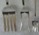 Mount Vernon Lunt Sterling Silver Cold Meat Potato Pickle Fork Set Of 3 Other photo 1