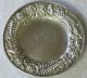 J S Mcdonald Co Sterling Silver Butter Pat Dish Tray Baltimore 1900 - 1921 Floral Other photo 1