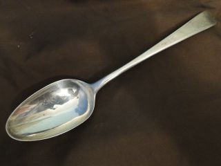 Old English Pattern Table Spoon Sterling Silver Made In London 1778 photo