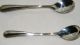 2 Webster Company Master Salt Spoons Sterling Antique Simple Pattern 1890 Other photo 3