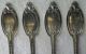 Albert Coles And Co Sterling Silver Kenilworth Dinner Fork Set Of 4 Other photo 3
