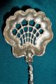 Gorgeous Antique Sterling Silver Mount Vernon Pierced Nut Spoon 307 Other photo 1