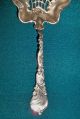 Gorgeous Antique Sterling Silver Mount Vernon Pierced Nut Spoon 307 Other photo 2