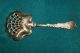 Gorgeous Antique Sterling Silver Mount Vernon Pierced Nut Spoon 307 Other photo 3