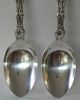 Lily Whiting Sterling Silver Teaspoon 5 ¾”l Set Of 2 C.  1902 A Other photo 1