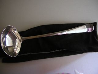 Vintage Gerity Georgian Silverplate Ladle - Very Good Condition With Sleeve Wow photo
