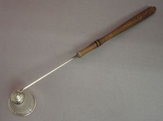 Sterling W/wood Handle Candle Snuffer (s) photo